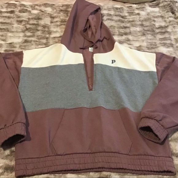 PINK VICTORIA’ SECRET COAT M GRAY CREMA - Picture 8 of 9